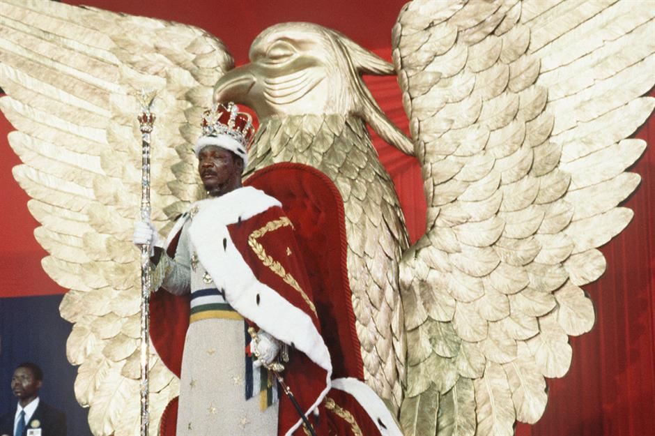 Jean-Bédel Bokassa, République centrafricaine : 734 millions de dollars (701 M€)